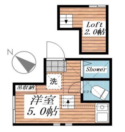 アーバンプレイス東中野ⅢCの物件間取画像